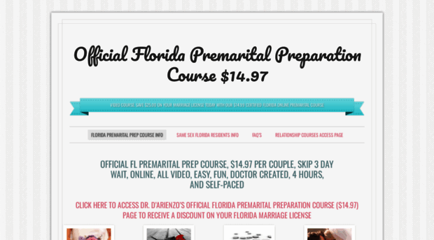 floridaonlinepremaritalpreparationcourse.com