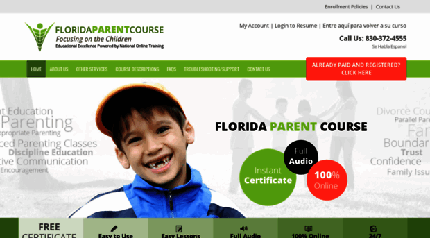 floridaparentcourse.com