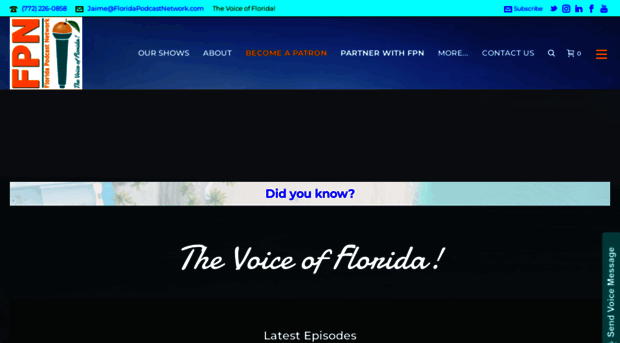 floridapodcastnetwork.com