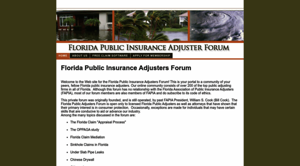 floridapublicinsuranceadjusterforum.com