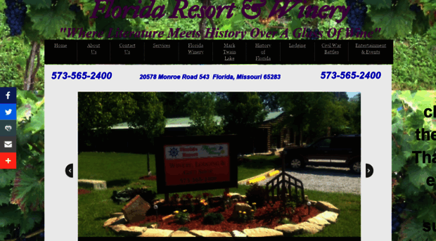 floridaresortandwinery.com