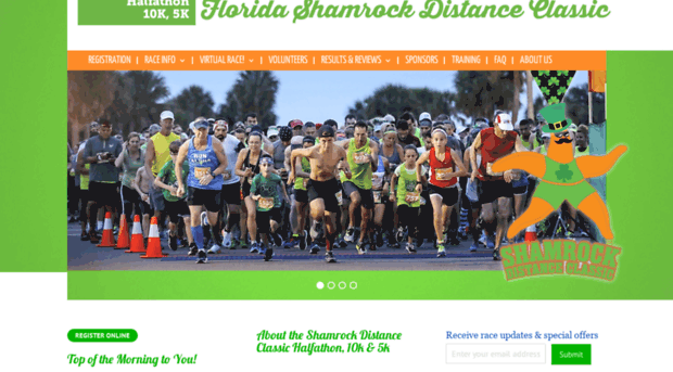 floridashamrockhalfathon.com