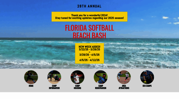 floridasoftballbeachbash.com