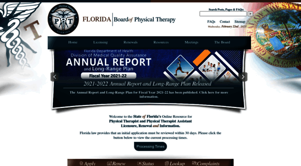 floridasphysicaltherapy.gov