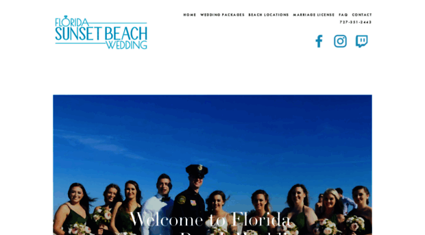 floridasunsetbeachwedding.com