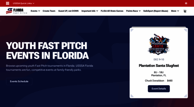 floridausssafastpitch.com