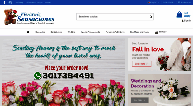 floristeriasensaciones.com