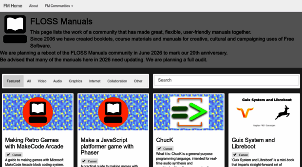 flossmanuals.org.uk