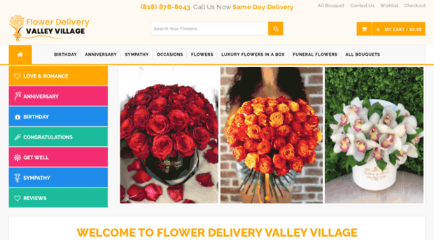 flowerdeliveryvalleyvillage.com