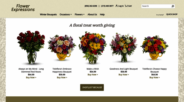 flowerexpressionsnj.com