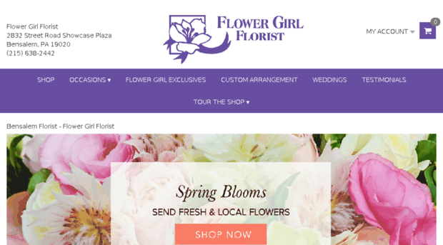 flowergirlflorist.com