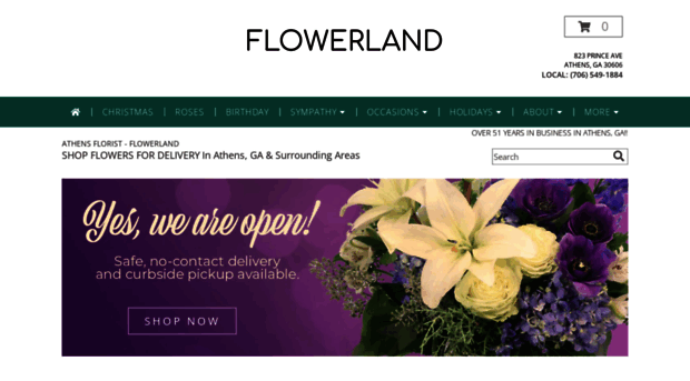 flowerlandathensga.com