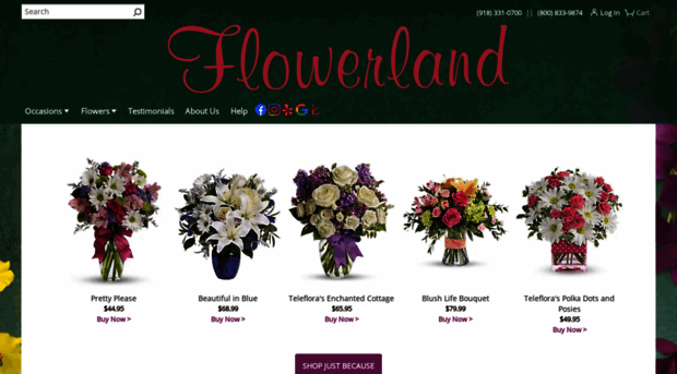 flowerlandflowers.com