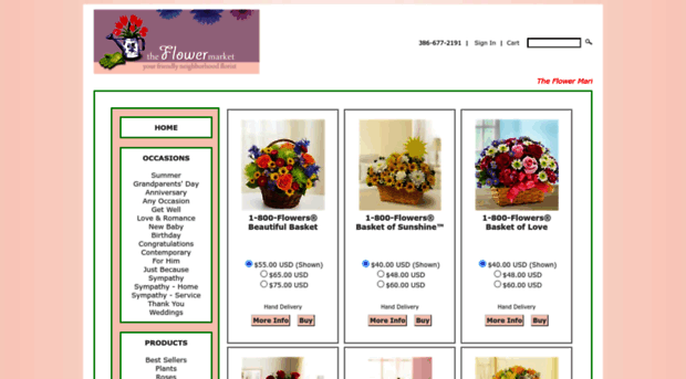 flowermarketormondbeach.com