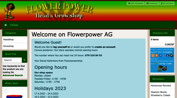 flowerpowershop.ch