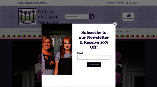 flowersatcolonnade.co.uk