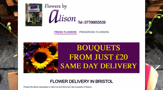 flowersbyalison.co.uk