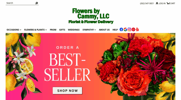 flowersbycammy.com