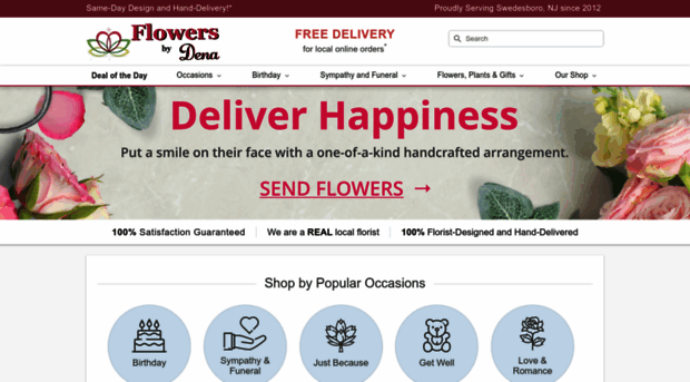 flowersbydena.com