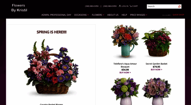 flowersbykristil.com