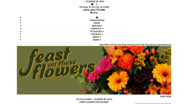 flowersbylesa.net