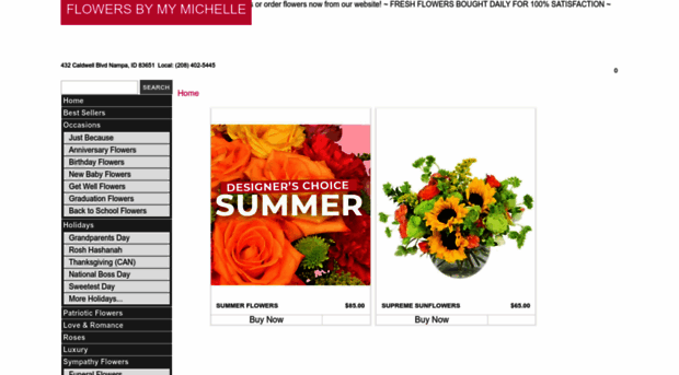 flowersbymymichelle.com