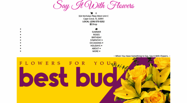 flowersbysayitwithflowers.com