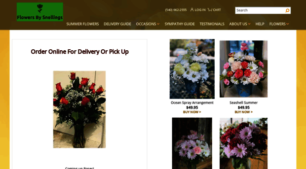 flowersbysnellings.com