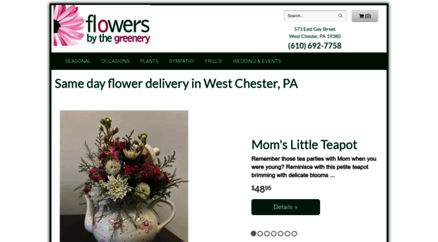 flowersbythegreenery.com