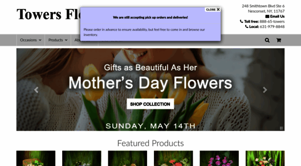 flowersbytowers.com