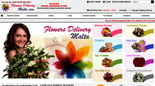 flowersdeliverymalta.com