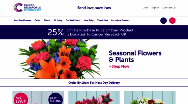 flowershop.cancerresearchuk.org