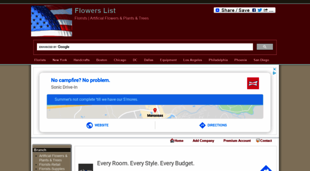 flowerslist.us