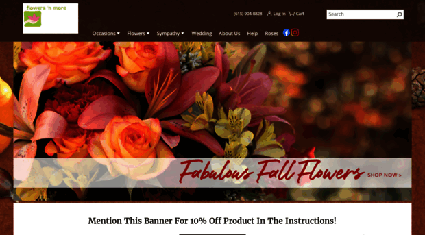 flowersnmoreflowershop.com