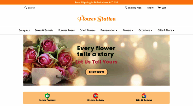 flowerstationdubai.com