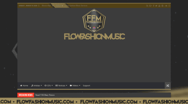 flowfashionmusic.com