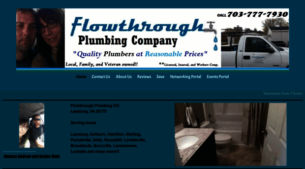 flowthroughplumbing.com