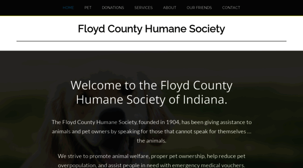 floydcountyhumanesociety.com