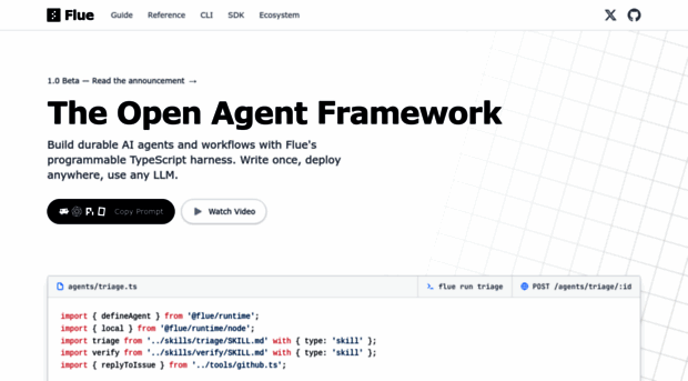 flueframework.com