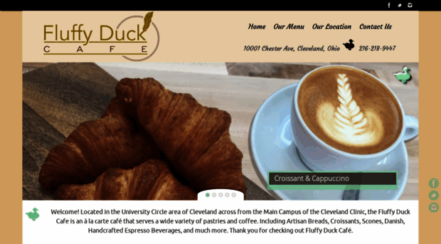 fluffyduckcafe.com