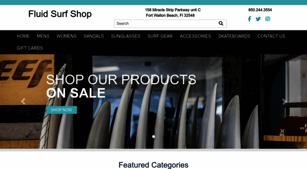 fluidsurfshop.com