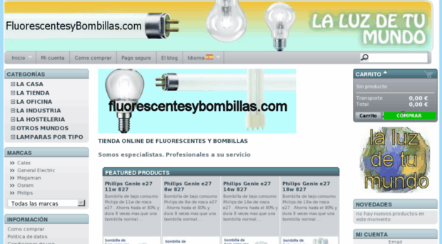 fluorescentesybombillas.com