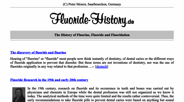 fluoride-history.de