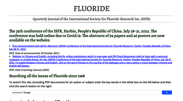 fluorideresearch.online