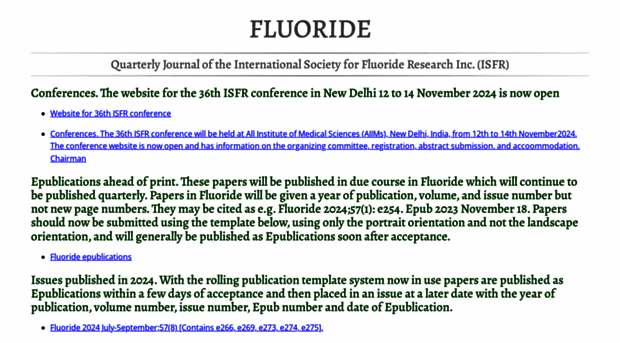 fluorideresearch.org