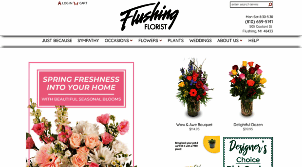 flushingflowers.com