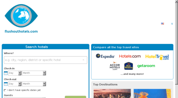 flushouthotels.com