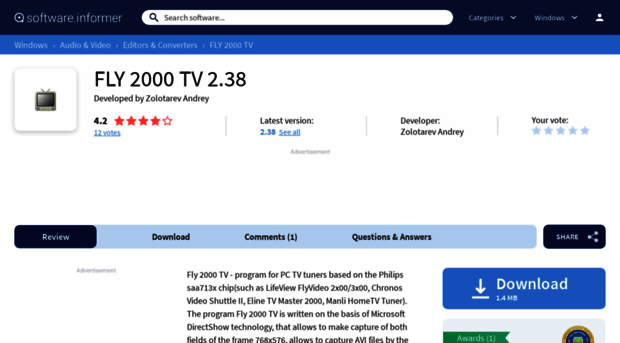 fly-2000-tv.software.informer.com