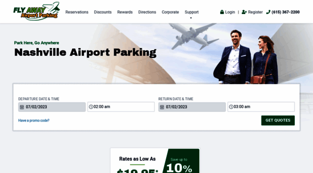 flyawayparking.com