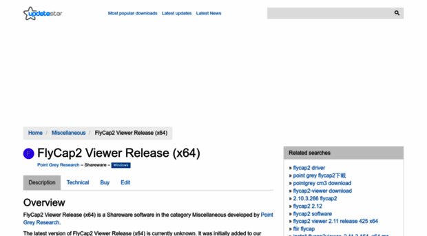 flycap2-viewer-release-x64.updatestar.com